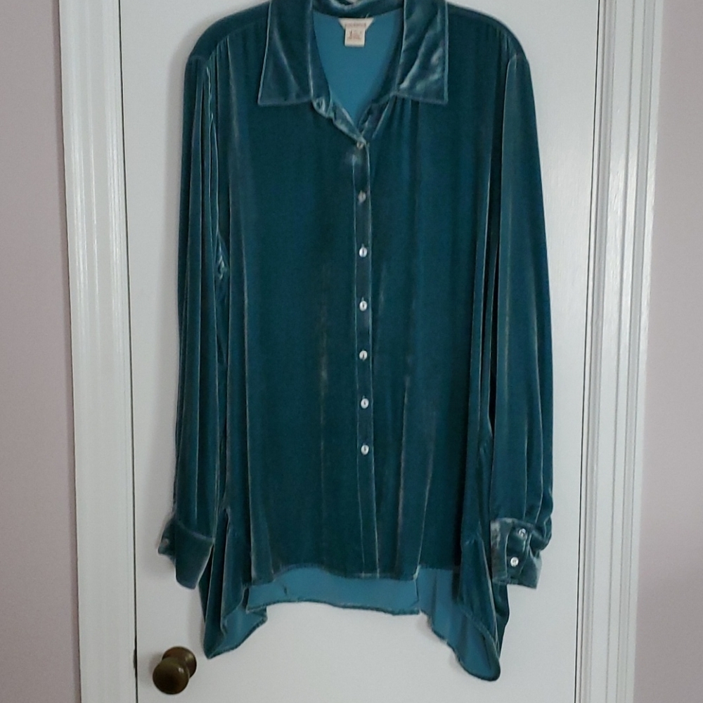 Women's Sundance Velvet Tunic Top